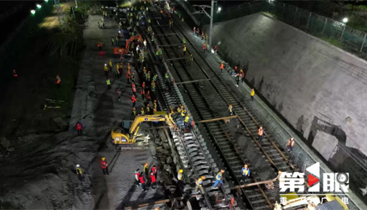 成功拨接！成渝中线高铁引入重庆北站工程正式启动