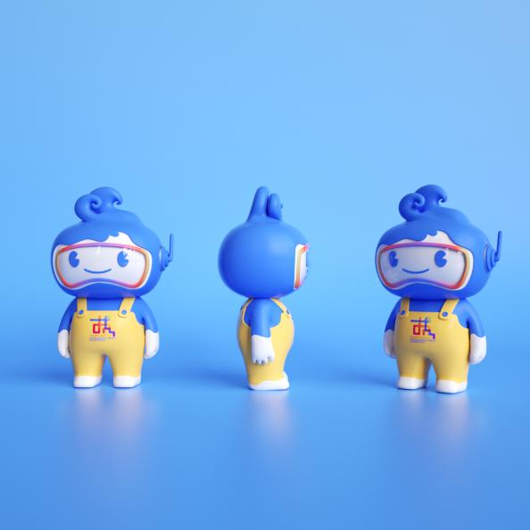 第二届“一带一路”国际技能大赛吉祥物“岱岱”“露露”亮相