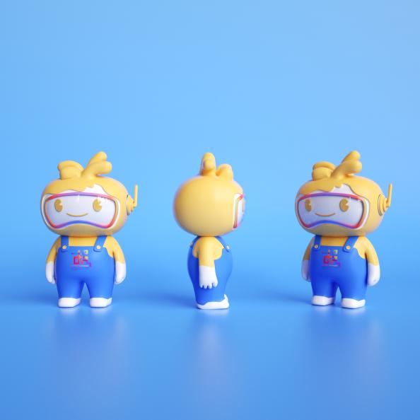 第二届“一带一路”国际技能大赛吉祥物“岱岱”“露露”亮相