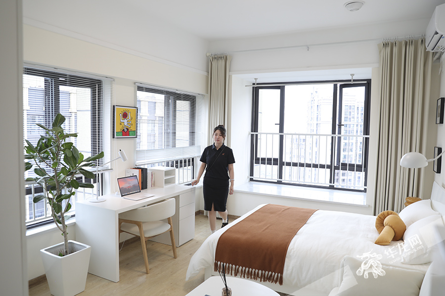 重庆市属国企首个批量收购租赁住房项目今日正式投用