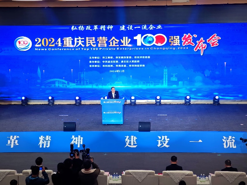 2024重庆民营企业100强榜单发布