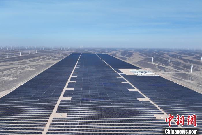 甘肃瓜州新能源项目迎来规模化并网