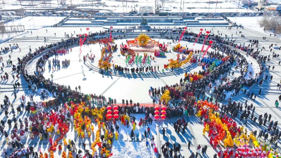 【网络中国节·元宵】“情暖额河闹新春 欢欢喜喜过大年”十师北屯市2025年新春社火活动火热上演