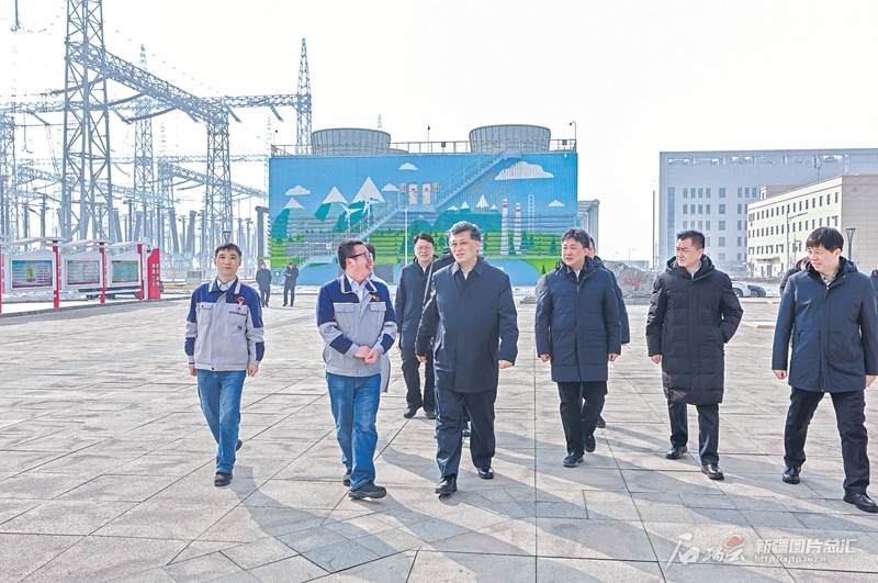 马兴瑞在准东经济技术开发区调研