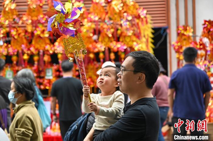 广州千年庙会“波罗诞”开幕 广州千年庙会“波罗诞”开幕