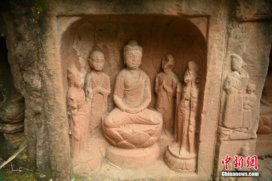 四川眉山藏在乡野镌刻精美的摩崖石刻造像群 四川眉山藏在乡野镌刻精美的摩崖石刻造像群