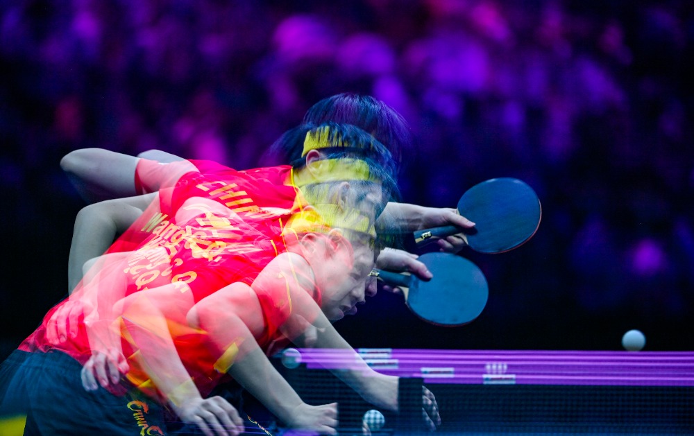 图片新闻|WTT重庆冠军赛 王楚钦3-0战胜阿鲁纳 晋级下一轮