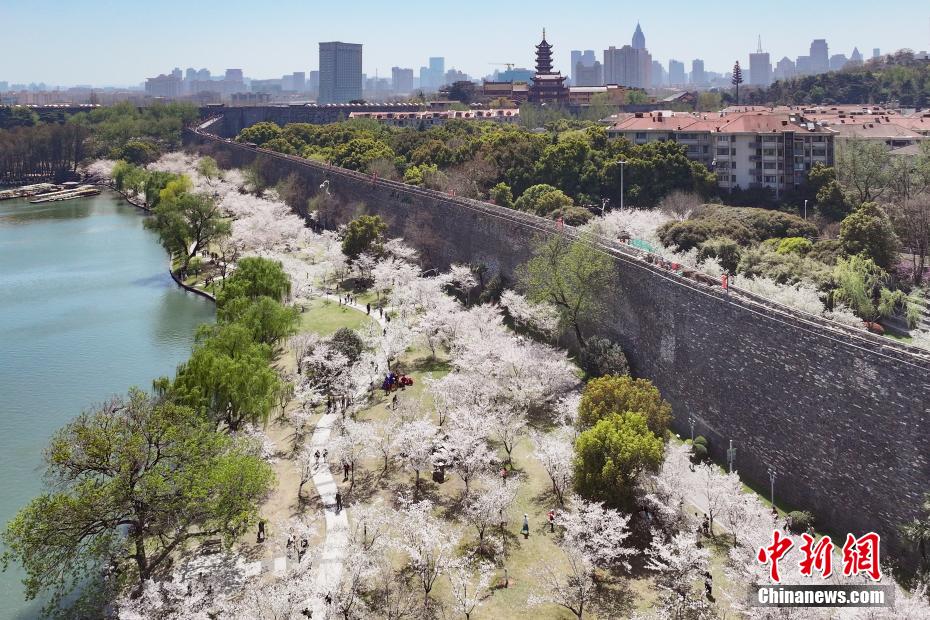 山水城林美如画 航拍古城南京春日胜景 山水城林美如画 航拍古城南京春日胜景