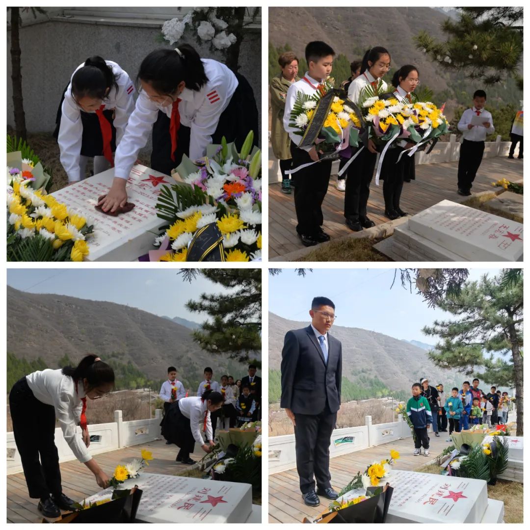 英魂千秋照山河 精神永驻励后人——房山区光荣院开展清明祭扫活动