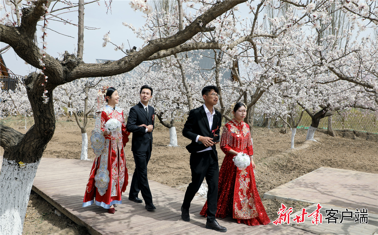东乡县举办首届“树新风 倡文明”集体婚礼
