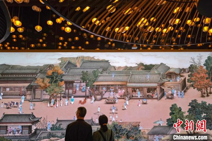 文化惠民南京“金陵图数字艺术展”对公众免费开放