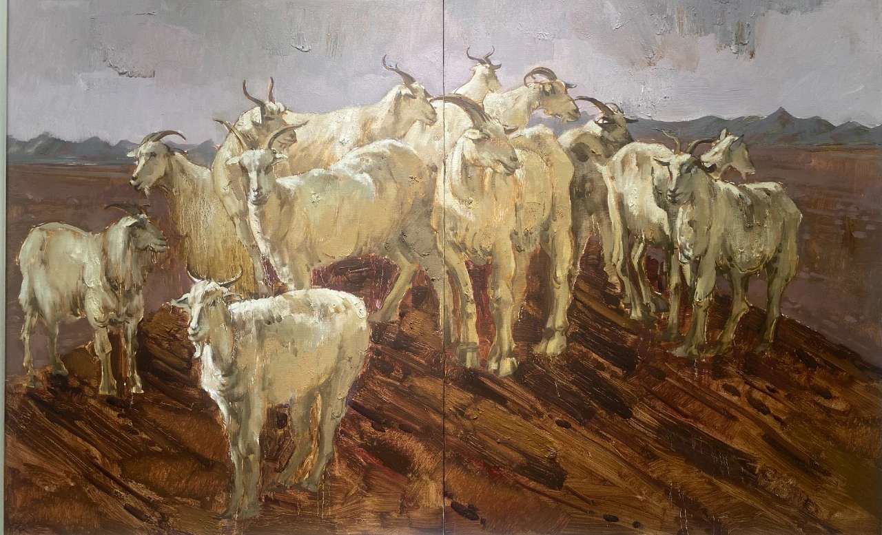 宁夏：油画展览彰显地域文化的深层生命力