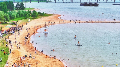 赣江潮涌 碧水润城