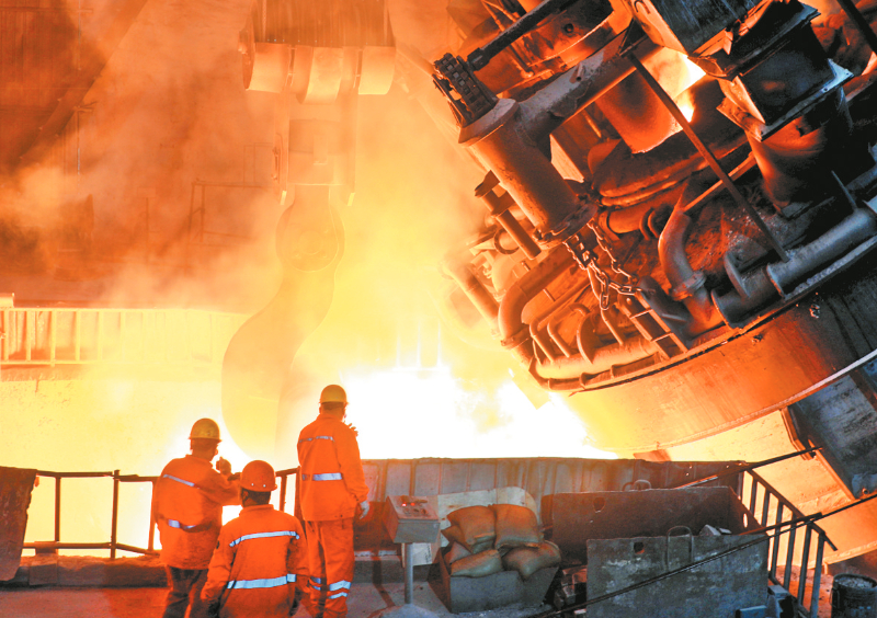 双联冶炼“浇铸”380吨新纪录