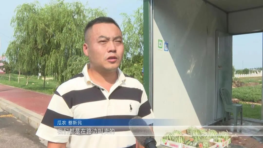永修:便民瓜棚 盛夏里的“甜蜜驿站”