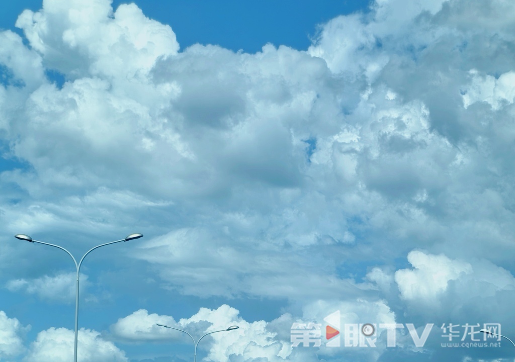 快抬头!天空飘来朵朵“棉花糖” 4