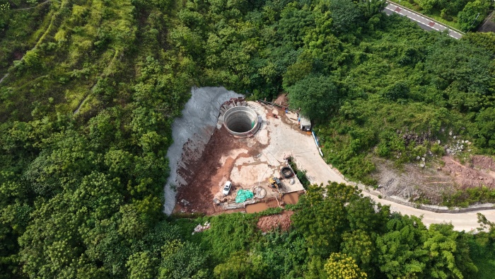 重庆市藻渡水库提前43天完成“地下穿越”