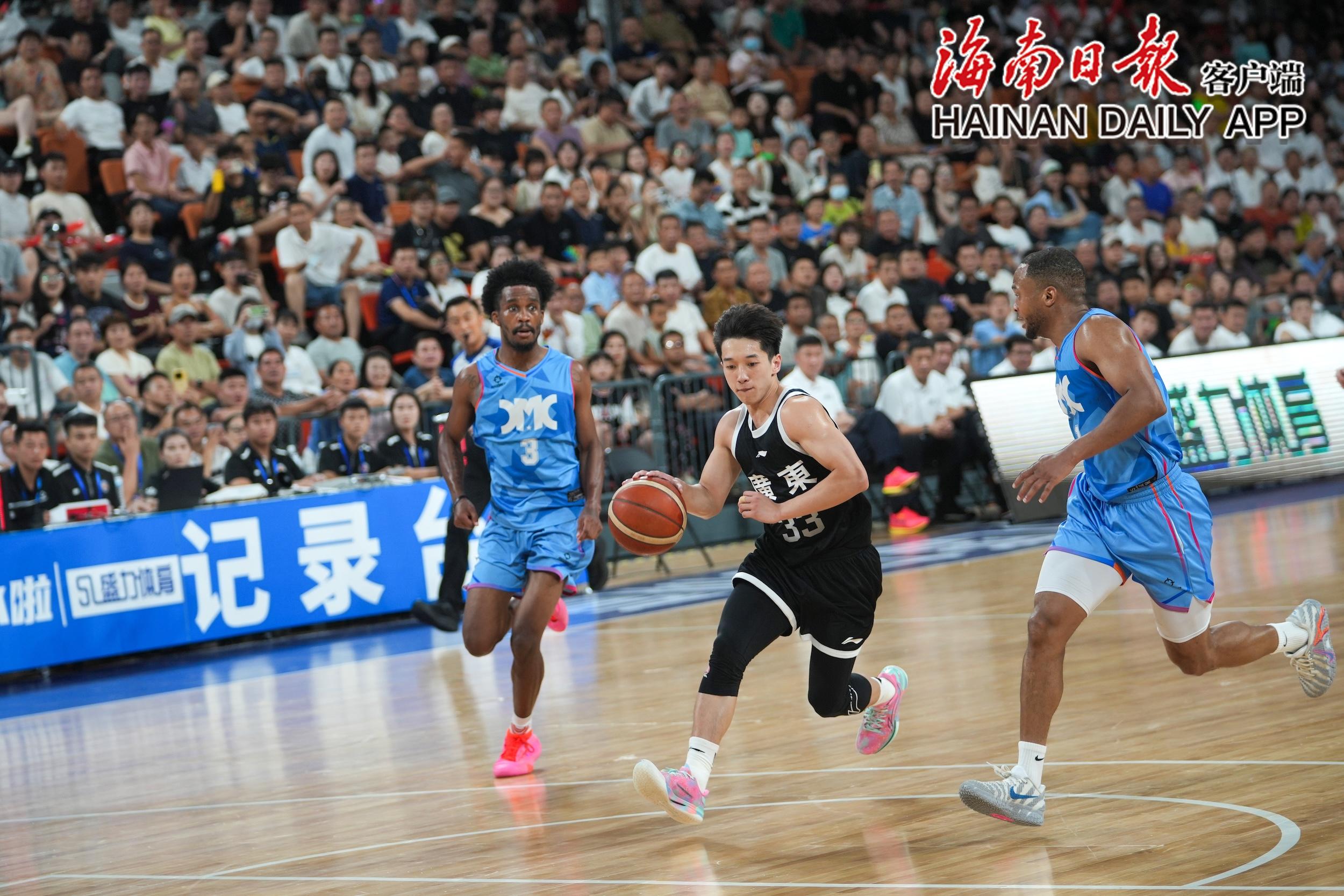 2025三亚中美国际篮球明星赛鹿城开打