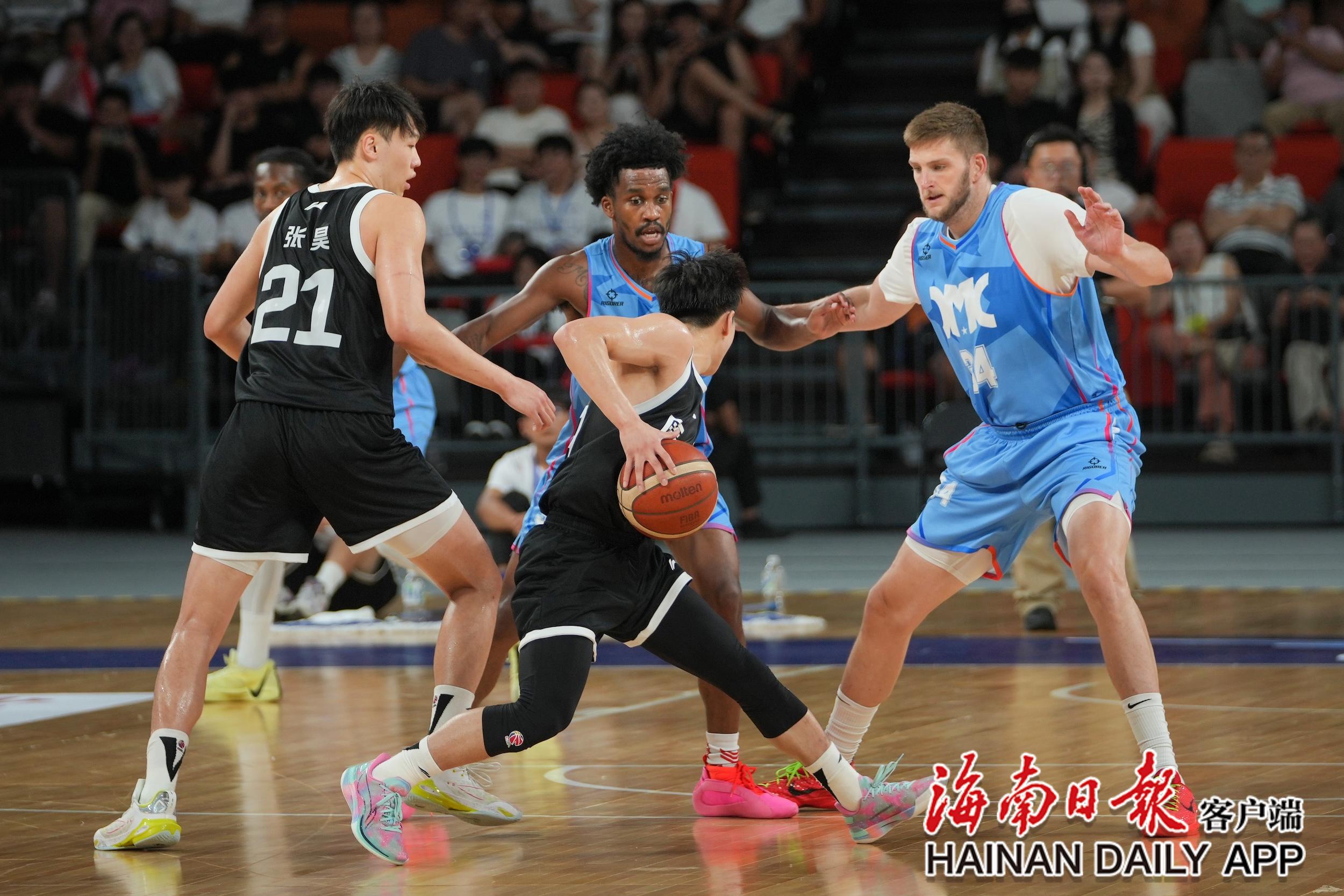 2025三亚中美国际篮球明星赛鹿城开打