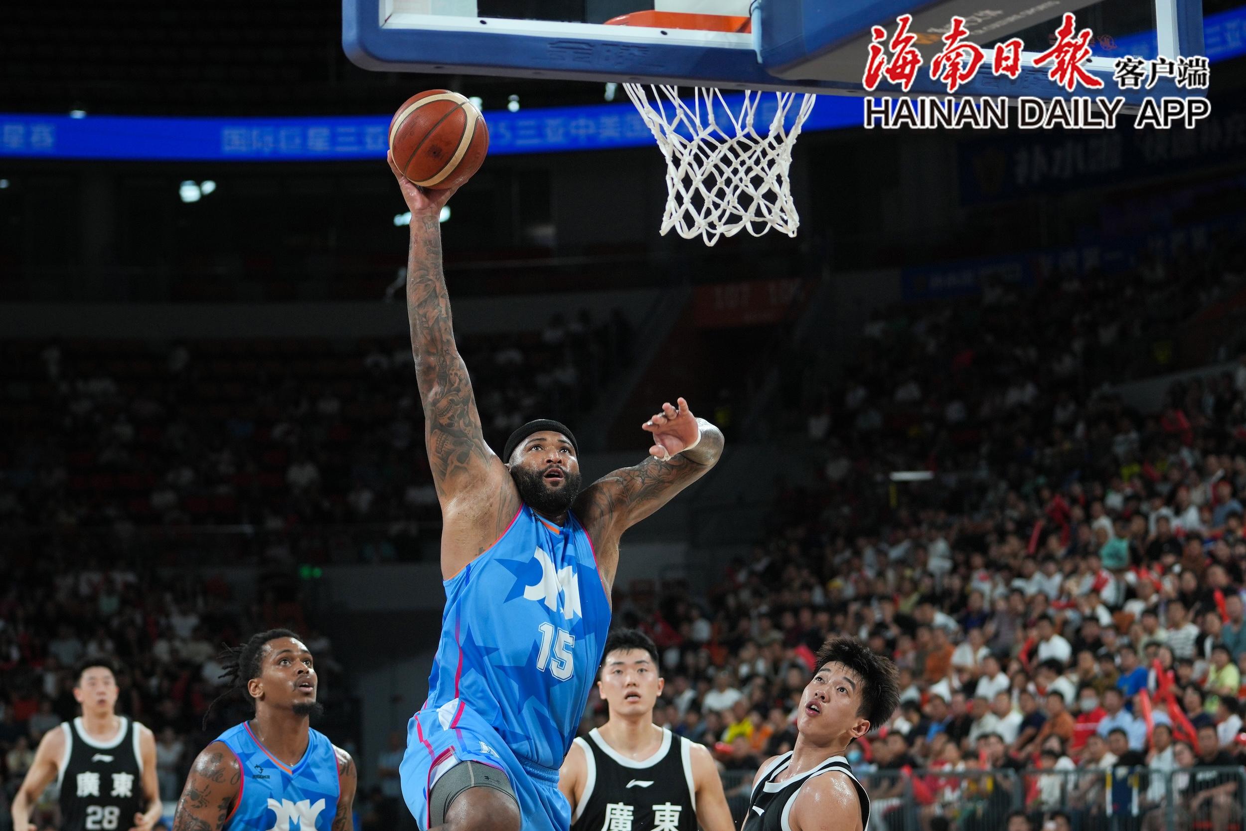 2025三亚中美国际篮球明星赛鹿城开打