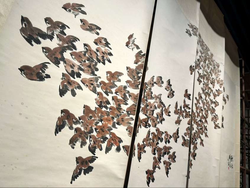 “汤文选百年诞辰书画精品展”在武汉启幕