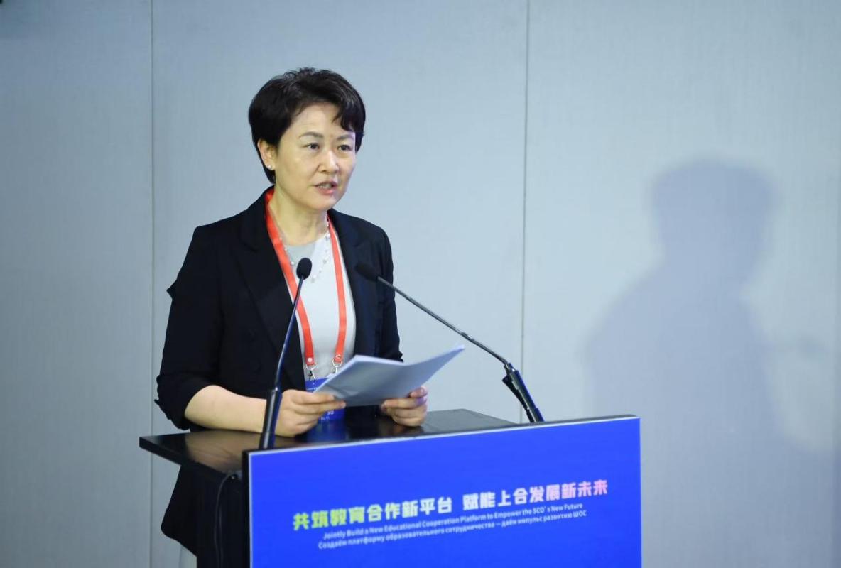 中国—上海合作组织高等教育合作中心挂牌仪式举行 中国—上海合作组织高等教育合作中心挂牌仪式举行