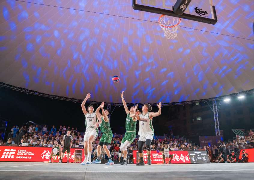 超三联赛秭归争霸赛开战 篮球热引燃文旅消费潮