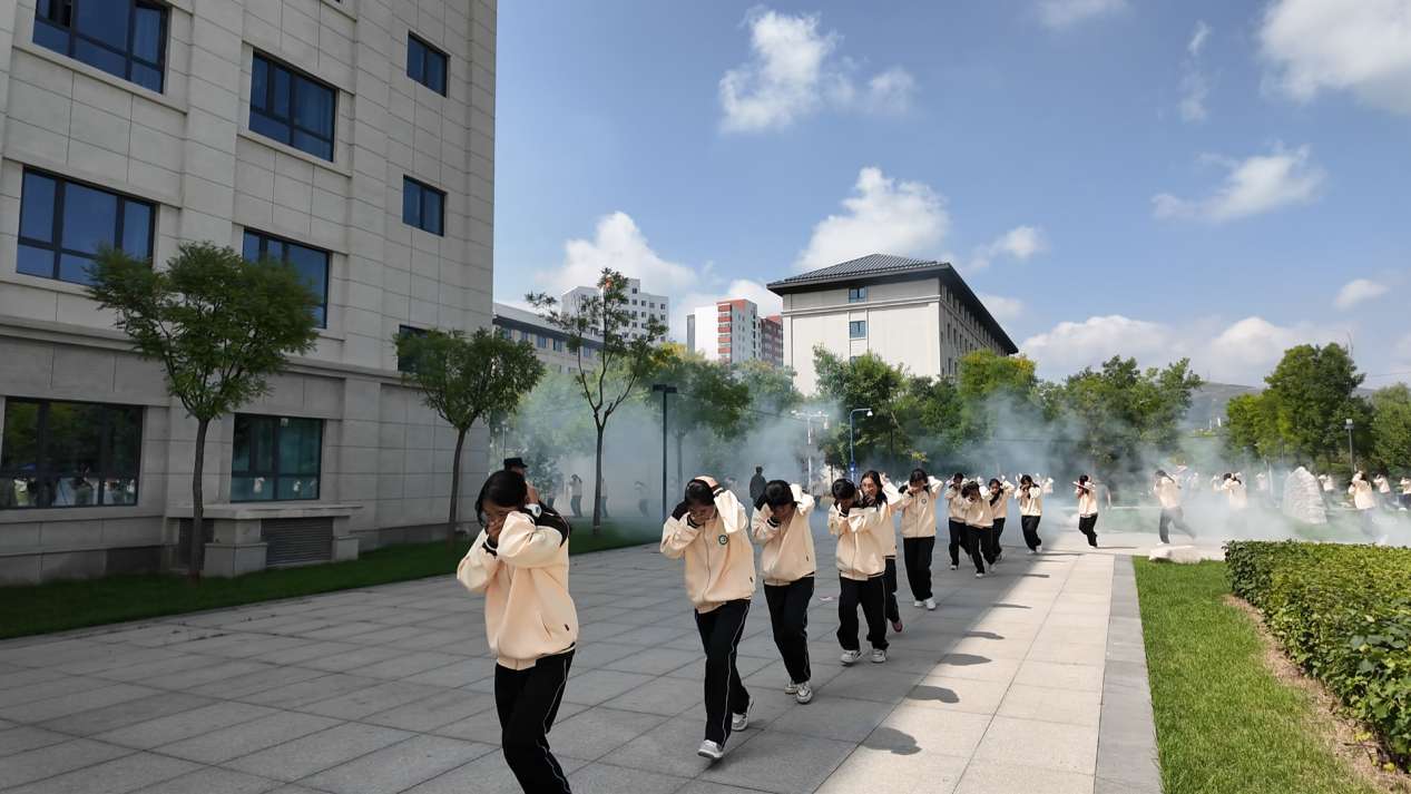 青海西宁开展人防工程战时响应演练 青海西宁开展人防工程战时响应演练