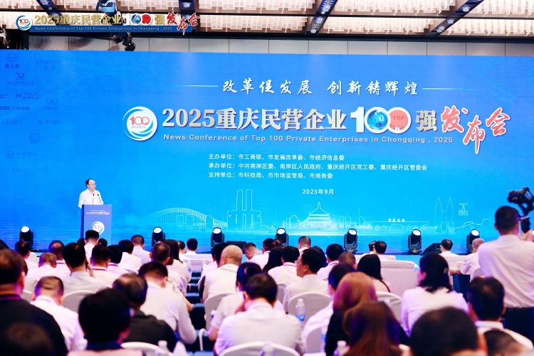 2025重庆民营企业100强榜单发布