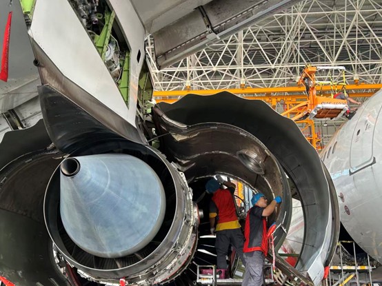 活力中国调研行｜3年完成2300多架次维修 全球航司何以到海南修飞机？