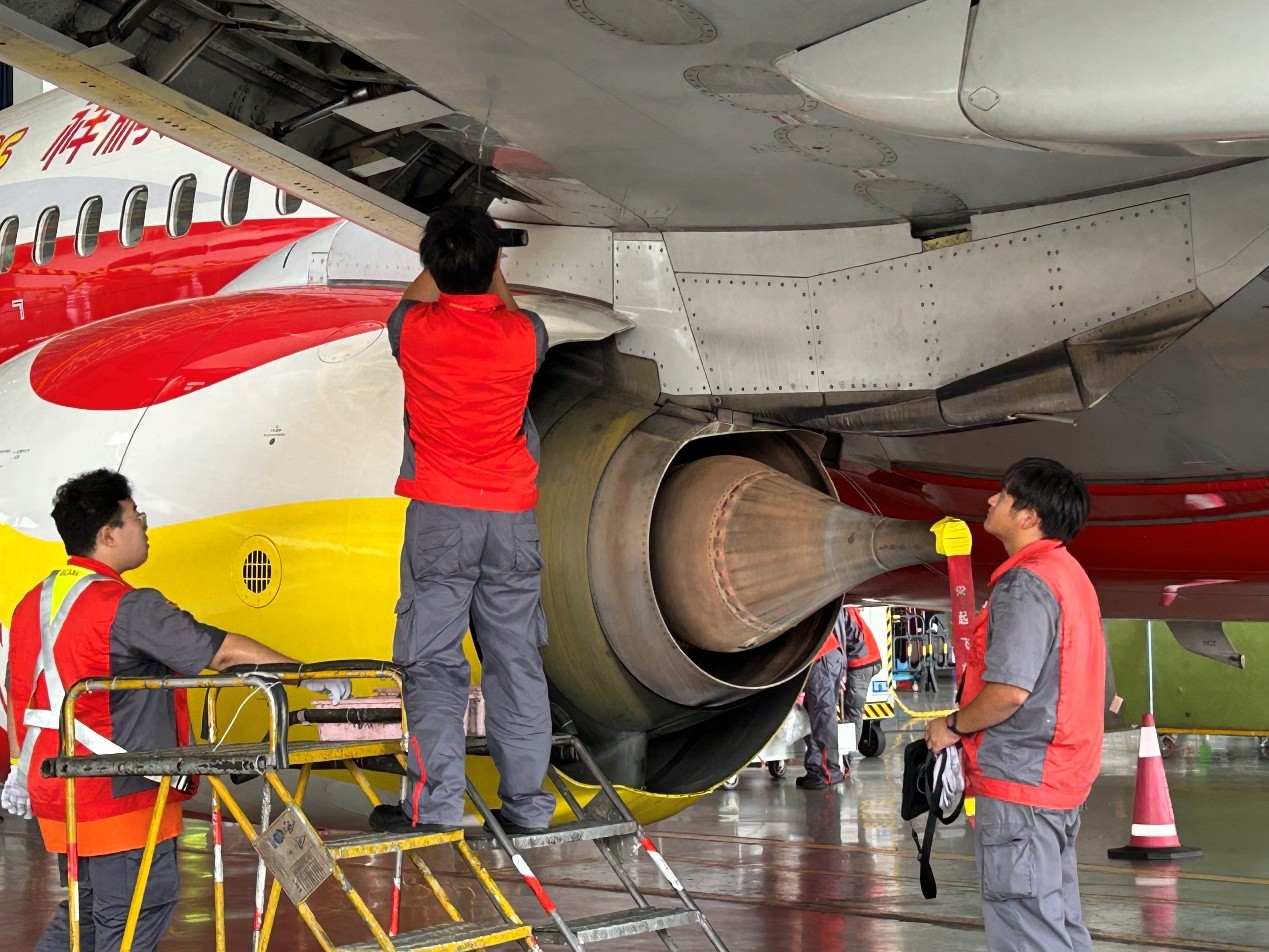 活力中国调研行｜3年完成2300多架次维修 全球航司何以到海南修飞机？