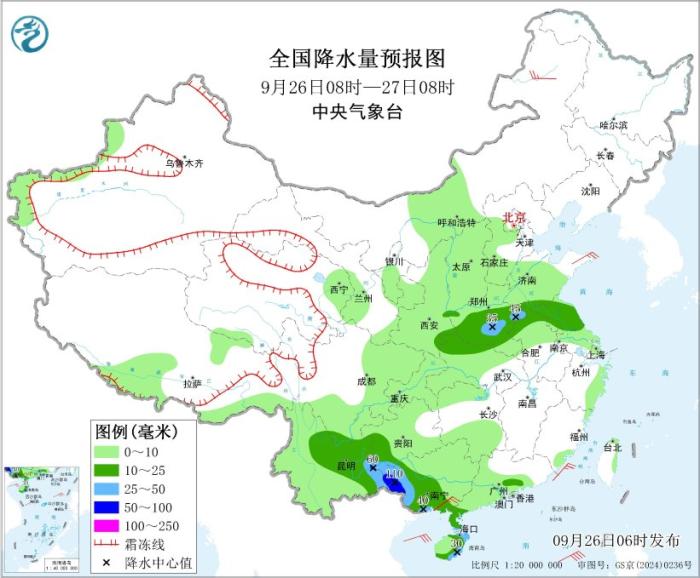中央气象台:台风“博罗依”将影响我国南部海域和华南地区