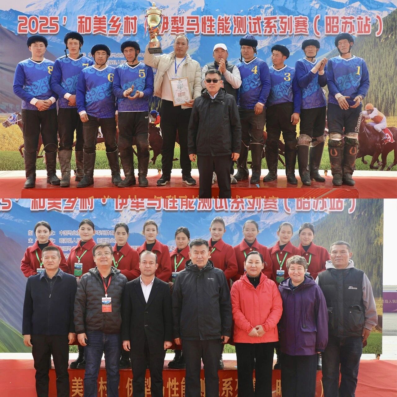 以马为媒 赛出民族团结情——2025’和美乡村·伊犁马性能测试系列赛（昭苏站）圆满收官