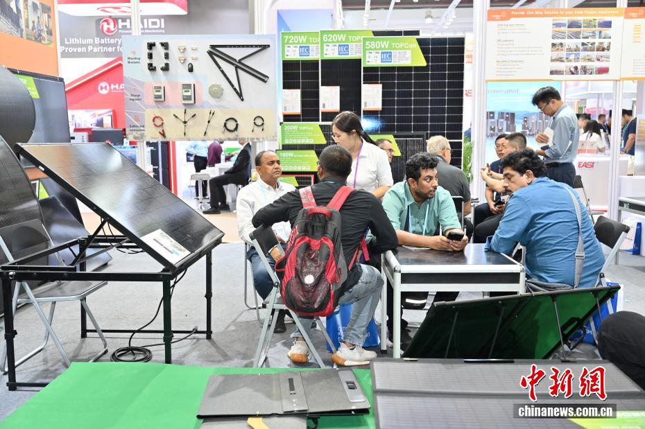 第138届广交会：新能源产品“圈粉”采购商