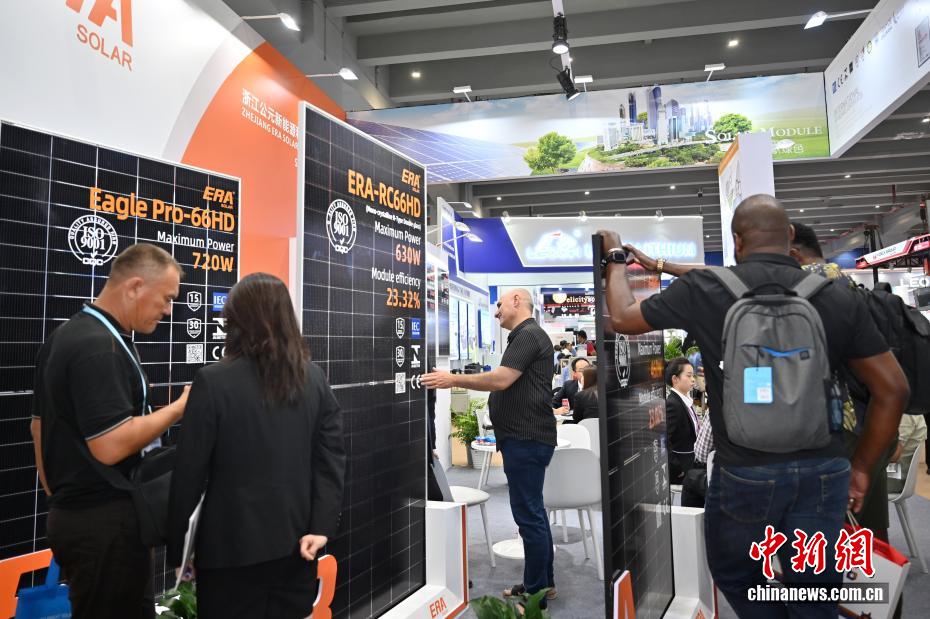 第138届广交会：新能源产品“圈粉”采购商
