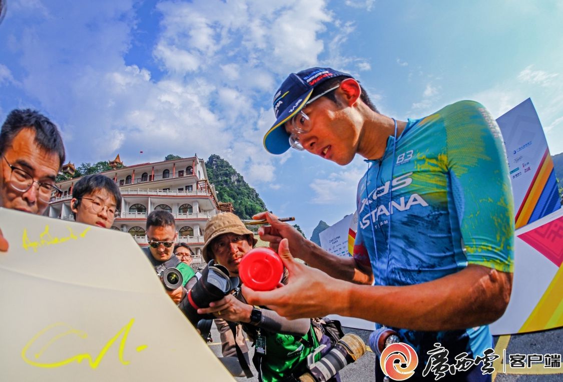 环广西第5赛段：保罗·达博登顶“皇后赛段”，苏浩钰获敢斗奖！