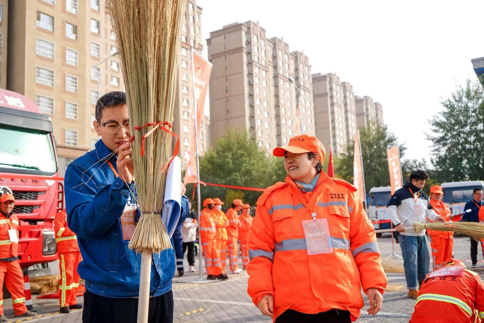 橙衣先锋竞风采！宁夏首届环卫精英技能竞赛开幕