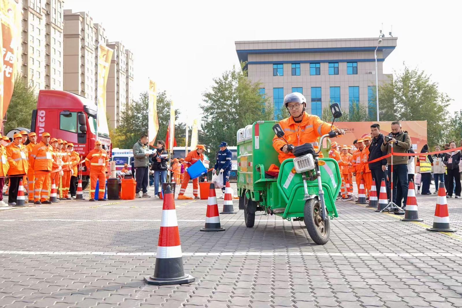 橙衣先锋竞风采！宁夏首届环卫精英技能竞赛开幕