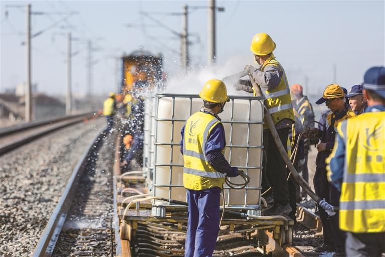 兰新线、陇海线第二阶段集中修圆满结束