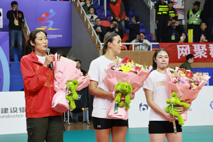 朱婷化身“朱指导” 助力豫排联赛“更燃更爆”