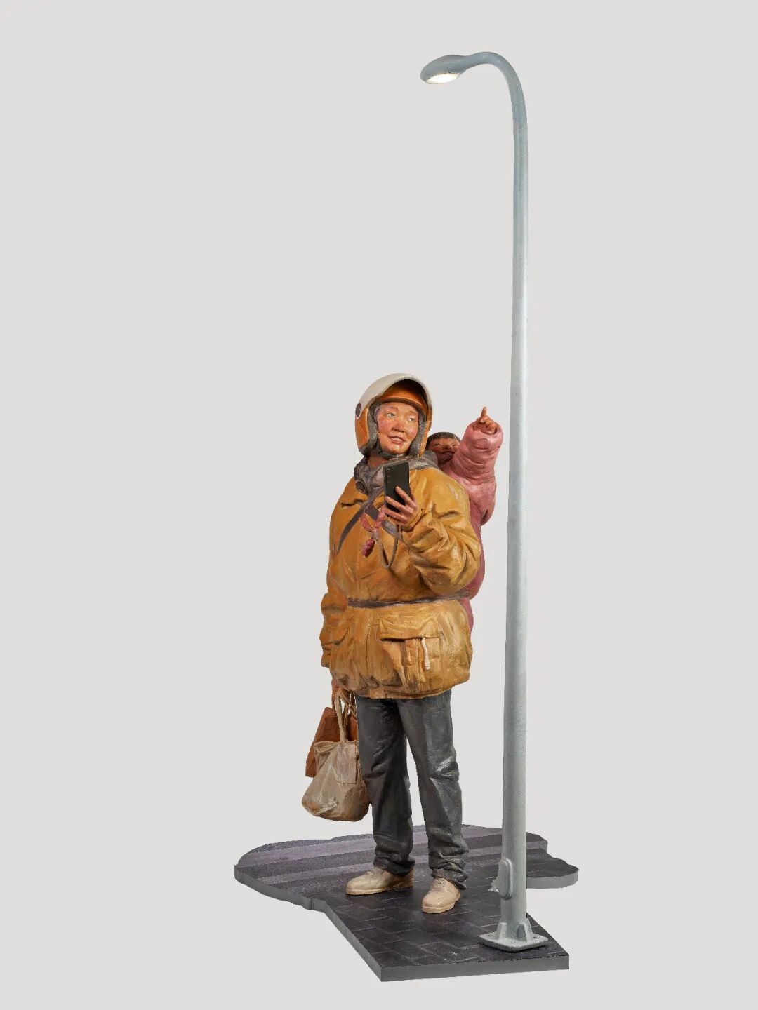 吴雨桐 《彩虹》45x50x100cm 雕塑（树脂着色、贴图）2025年.jpg