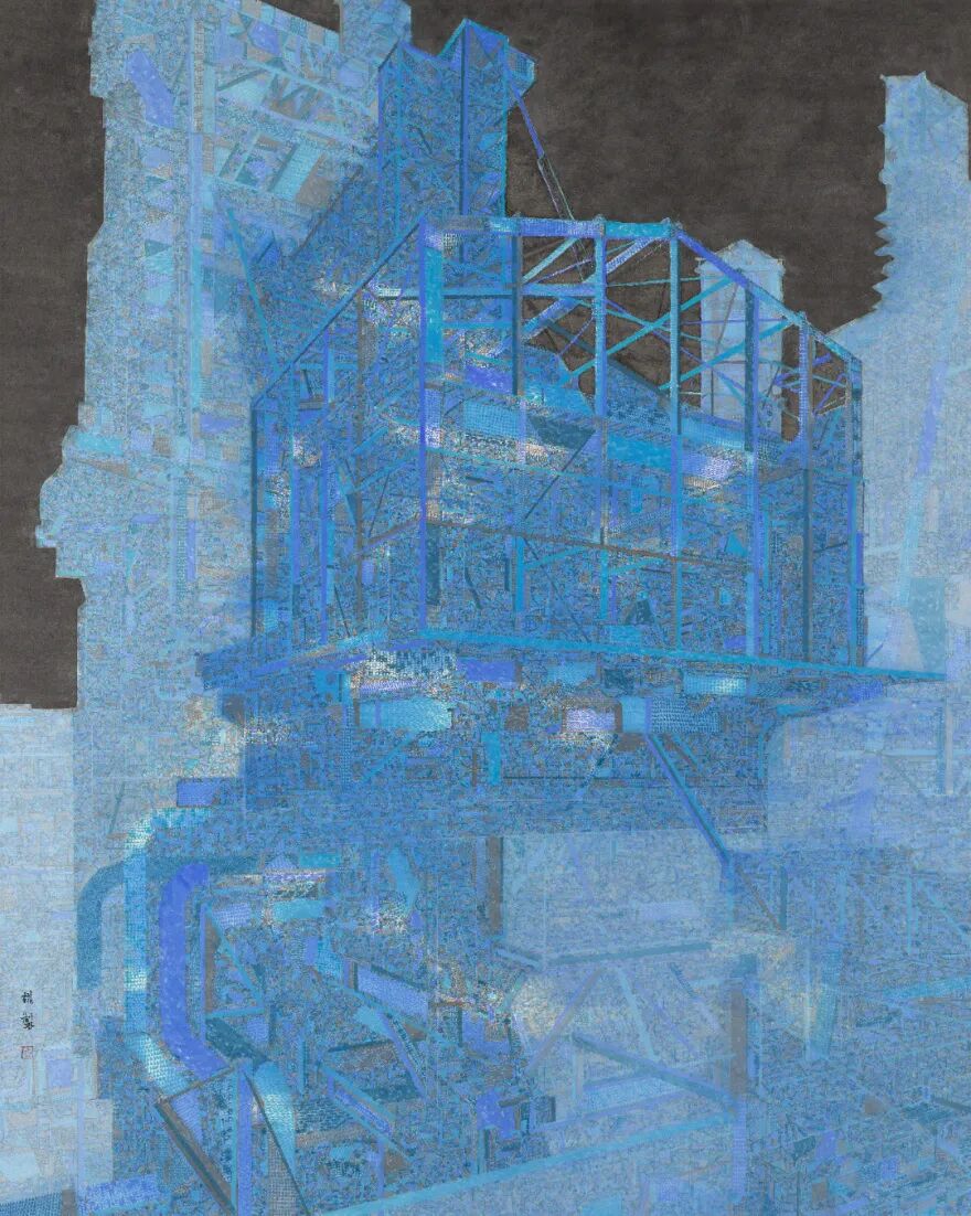 闫祺 《大国工器》174x218cm 中国画 2023年.jpg
