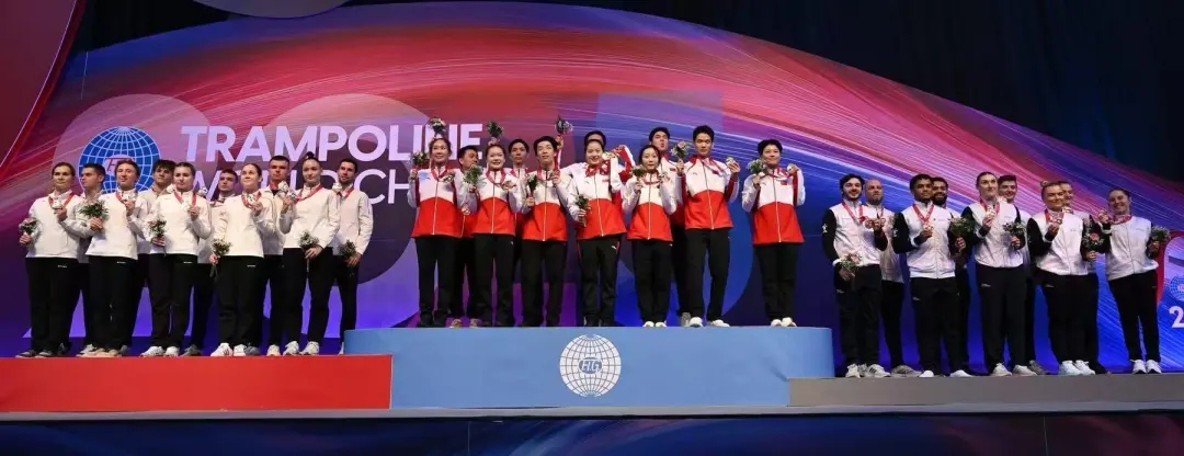 广西蹦床项目新晋世界冠军产生！