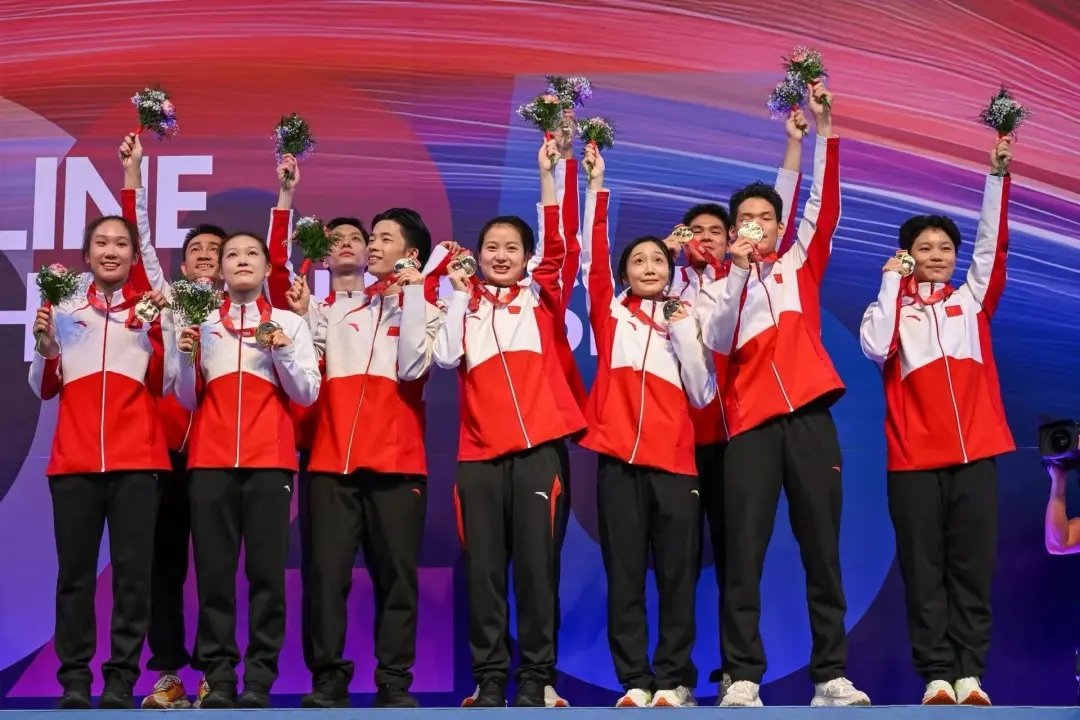 广西蹦床项目新晋世界冠军产生！