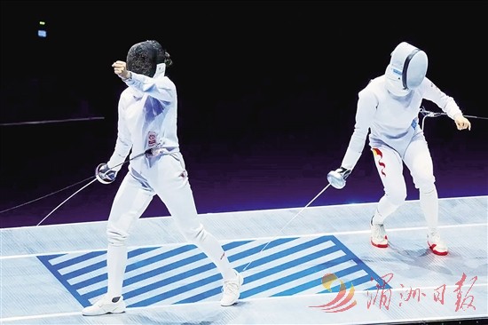 全运会击剑女子重剑团体决赛 莆田运动员郑媛媛助力福建队夺金