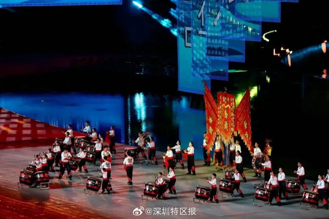 宝安元素,闪耀第十五届全运会闭幕式! 图片