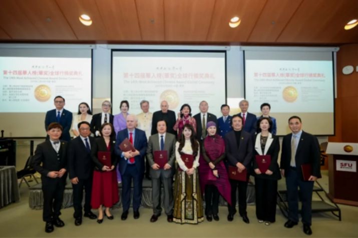 张大墨荣膺华人榜殊荣，捐赠百幅书画援助香港灾情