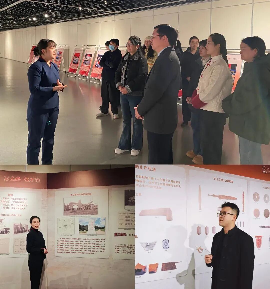 “黑土地 红石魂——吉林省磐石市红石砬子抗日根据地的创建与风云历程”展览在井冈山革命博物馆展出