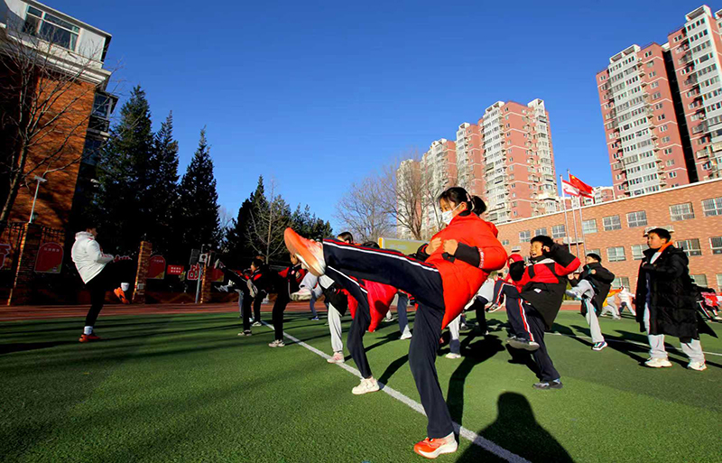 枫丹实验小学的“光点课程市集”。学校供图