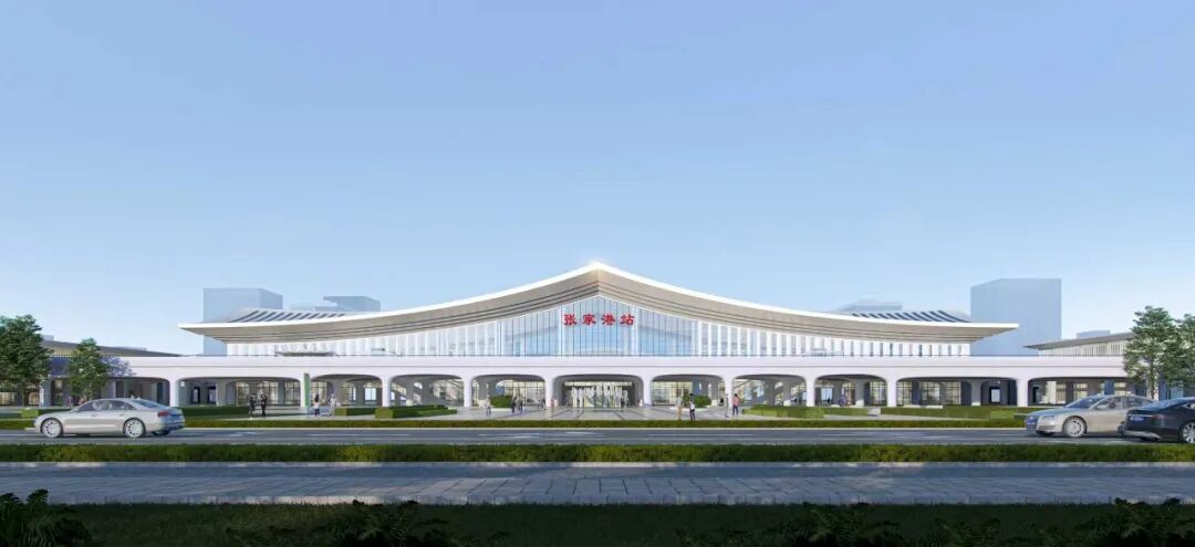 张家港东站房正式开工建设!